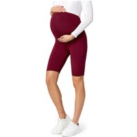 Be Mammy Umstandsleggings Kurze Umstandsleggings aus Viskose BE-04 (1-tlg) elastischer Bund von Be Mammy