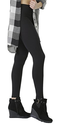 BeLady Damen Leggings Knöchellang Blickdichte Leggins Viele Farben Viele Größen (Schwarz, M) von BeLady