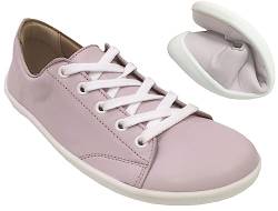 BeLenka Flacher Sneaker in Light Pink aus Leder Barfußschuhe für Damen Prime 2.0 (EU_Footwear_Size_System, Adult, Numeric, medium, Numeric_39) von BeLenka