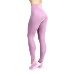 BeSinz Leggings Damen High Waist & Stretch-Fit – Blickdichte Sport-Hose mit Shaping Effekt, Kein Verrutschen – Ideal für Yoga, Gym, Fitness, Crossfit – Knackpo Leggings, Lang von BeSinz