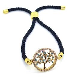BeWithYou Lebensbaum Armband Damen, Baum des Lebens (Gold) von BeWithYou