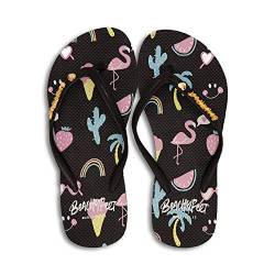 BeachyFeet® Marbella - Damen-Flip-Flops - Strand-Flip-Flops (La Fiesta, 39) von BeachyFeet