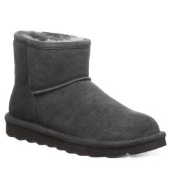 BEARPAW Damen Alyssa Stiefelette, Grau Graphite Nature S Delight, 39 EU von Bearpaw