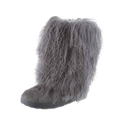 Bearpaw Damen Boetis II Schlupfstiefel, Grau (Charcoal 030), 36 EU von Bearpaw