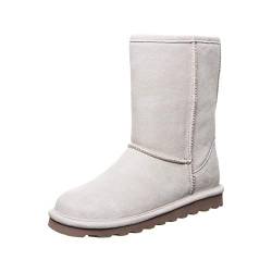 Bearpaw Damen Elle Short Schlupfstiefel, Weiß (Winter White 909), 42 EU von Bearpaw