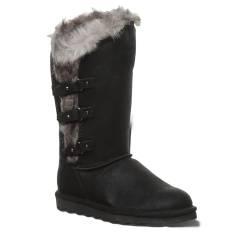 Bearpaw Damen Emery Halblange Stiefel, Aged Black, 36 EU von Bearpaw