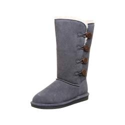 Bearpaw Damen Lori Schlupfstiefel, Grau (Charcoal 030), 44 EU von Bearpaw