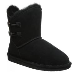 Bearpaw Damen Rosaline Stiefelette, Black II, 39 EU von Bearpaw