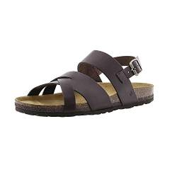 Bearpaw Herren Matias Slingback Sandalen, Braun (Dark Brown (209) Dark Brown (209), 41 EU von Bearpaw