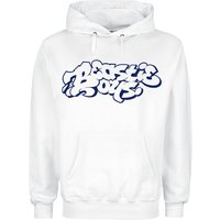 Beastie Boys Kapuzenpullover - Graffiti Logo - S bis XXL - für Männer - Größe S - weiß  - Lizenziertes Merchandise! von Beastie Boys