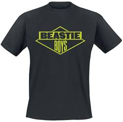 Beastie Boys Logo Männer T-Shirt schwarz M 100% Baumwolle Band-Merch, Bands von Beastie Boys