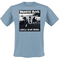 Beastie Boys T-Shirt - Check Your Head - S bis XXL - für Männer - Größe S - blaugrau  - Lizenziertes Merchandise! von Beastie Boys