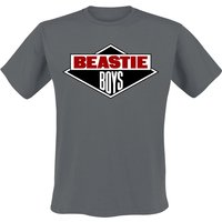 Beastie Boys T-Shirt - Logo - S bis XXL - für Männer - Größe M - charcoal  - Lizenziertes Merchandise! von Beastie Boys