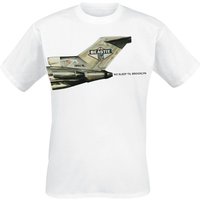 Beastie Boys T-Shirt - No Sleep Til Brooklyn Plane - S bis 3XL - für Männer - Größe 3XL - weiß  - Lizenziertes Merchandise! von Beastie Boys
