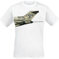 Beastie Boys T-Shirt - No Sleep Til Brooklyn Plane - S bis 3XL - für Männer - Größe M - weiß  - Lizenziertes Merchandise! von Beastie Boys