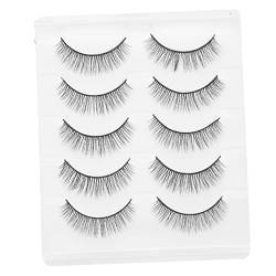 Beatifufu 5 Paare Kurze Falsche Wimpern Frauen Gefälschte Wimpern Falsche Wimpern Make Up Gefälschte Wimpern Make Up Falsche Wimpern Gefälschte Wimpern von Beatifufu