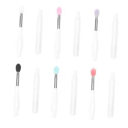 Beatifufu 6st Lippenpinsel Aus Silikon Mit Deckel Make-up-tools Concealer Pinsel Lippenstift Lippenmaske Applikator Make-up-applikatoren Bilden Kieselgel Kosmetik Weiß Lippenstiftpinsel von Beatifufu