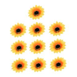 Beatifufu Braut Haarspange 10 Stück Sonnenblumen-Haarspangen Baby-Kopfschmuck Für Hochzeit Braut Gänseblümchen-Blumen-Haarnadel Sonnenblumen-Haarspangen Sonnenblumen-Haarspangen Für Mädchen von Beatifufu