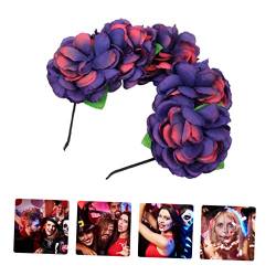 Beatifufu Make-up-Haarband Stirnband Aus Künstlichen Blumen Haarschmuck Frau Mexiko Europäisch Und Amerikanisch Stoff von Beatifufu