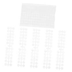 Beatifufu Nagelstäbchen 4 Sets/480 Stück -Anzeigetafel Transparenter Nagellack Mini-Nagellack Nagelspitzen-Farbtafel -Farbdisplay -Kunst-Display-Diagramm Farbige Anzeigeplatte von Beatifufu