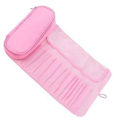 Beatifufu Tasche Für Make-up-Pinsel Stiftetui Für Kunstmalerei Aufbewahrungstasche Für Kosmetikpinsel Damen Schminktasche Pinsel-Organizer Trageeinsatz Bilden Werkzeugkasten Reisen Stoff von Beatifufu