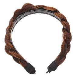 Beatifufu geflochtenes Stirnband Haarband Haar Klammern Haarschmuck für Damen Haarspange mit geflochtenem Haardesign perücken Haarnadel dekorative Haarspange Party Frauen Haarteile Jahrgang von Beatifufu