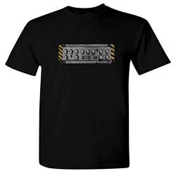 AC/DC - Knobs (Herren Organic T-Shirt mit Front & Backprint) (Schwarz, XL) von Beats & More