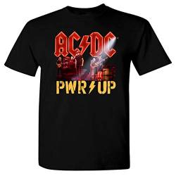 AC/DC PWR UP Stage - Herren-Shirt - ACDC Shirt - Power Up Fan-Shirt - 100% Baumwolle - Langlebig und robust - Rundkragen - Kurzarm - Power Up - Schwarz - M von Beats & More