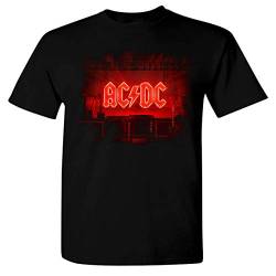 AC/DC Power Up Cover - Organic Herren-Shirt - Nachhaltig - ACDC Shirt - Power Up Fan-Shirt - 100% Baumwolle - Langlebig und robust - Backprint - Schwarz - L von Beats & More