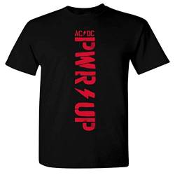 AC/DC - Power up (Organic Herren-Shirt schwarz) nachhaltig produziert Bio-Baumwolle Premium Qualität (5XL, Schwarz) von Beats & More
