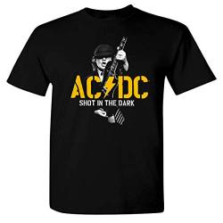 AC/DC - Shot In The Dark (Organic Herren-Shirtschwarz) nachhaltig produziert Bio-Baumwolle (2XL, Schwarz) von Beats & More