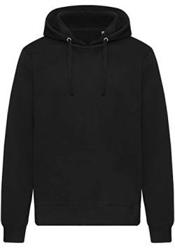 Beats & More Premium Kapuzenpullover - schwarzer Hoodie - Langarm - Pulli - Sweatshirt - 80 % Baumwolle und 20 % Polyester - Herren und Damen - 3XL von Beats & More