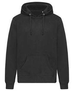 Beats & More Premium Kapuzenpullover - schwarzer Hoodie - Langarm - Pulli - Sweatshirt - 80% Baumwolle und 20% Polyester - Herren und Damen - M von Beats & More