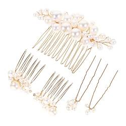 Beaupretty 1 Satzstück Haarkämme Für Damenaccessoires Braut Kopfschmuck Dekorative Haarkämme Kopfschmuck Für Hochzeitsdekoration Vintage-haarschmuck Perlenbesatz Kamm Metall Mädchen Fräulein von Beaupretty