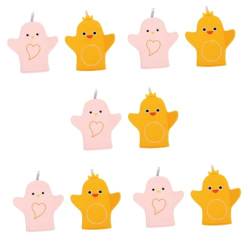 Beaupretty 10 Stk Cartoon-Badehandschuhe Lotionshandschuhe Babyhandtücher Schwämme Damen Handschuhe Badehandschuhe für Kinder Duschwerkzeug für Kinder Universal- Schwamm Badetuch Handtuch von Beaupretty