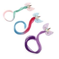 Beaupretty 12 Stk Haarnadel Clip-in-haarteil Für Kinder Prinzessin Verkleiden Sich Haarschmuck Haarverlängerungen Für Kinder Haarverlängerungen Flechten Krawatte Kleine Spielzeug Kunstfaser von Beaupretty