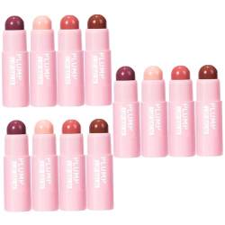 Beaupretty 12 Stk Lipgloss Lippenfüller Glanz flüssiger Lippenstift Lippenbalsam koreanische lippenfarbe koreanisches Make-up Lippenstift für Frauen Lippenvergrößerung Lüster von Beaupretty