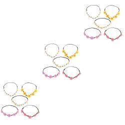 Beaupretty 15 Stk Girlande Stirnband Sonnenblumen-stirnband Für Frauen Braut Kranz Brautkopfschmuck Sommer Hochzeitsblume Damen Stirnbänder Perücken Blumenrebe Seidentuch Fräulein Krone von Beaupretty