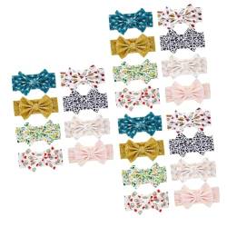 Beaupretty 24 Stk Schleife Stirnband Stirnbänder Für Kinder Stirnband Mit Schleife Für Babys Haarband Für Mädchen Baby Mädchen Kopf Verbeugt Bandana Stirnband Schal Krawatte Kleine von Beaupretty