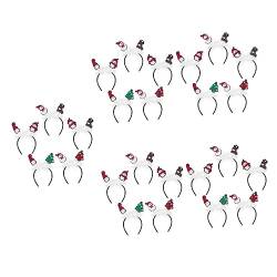 Beaupretty 25 Stück Stand Weihnachten Exquisite Kreative Haarbänder Neuheit Dekor Flauschige Stirnband Festival Kostümzubehör Boppers Rentier Frauen Stil Requisiten Kopf Party Geweih Thema von Beaupretty