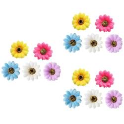 Beaupretty 30 Stk Haarspangen Für Damen Hochzeitskopfschmuck Für Die Braut Blumenhaarspangen Für Frauen Haarschmuck Für Damenclips Sonnenblumen-haarspange Frauen Haarspange Böhmen Ist Mädchen von Beaupretty