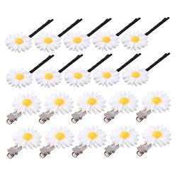 Beaupretty 40 Stk Gänseblümchen-haarnadel Gänseblümchen Haarnadeln Daisy Pins Für Haare Weihnachtshaarspange Blumen Haarnadeln Bonbonfarbene Haarspange Krawatte Fräulein Haarteil Plastik von Beaupretty