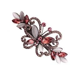 Beaupretty Braut Haarspange Strass Haarspange Blumen Haarschmuck Frühling Haarspangen Pferdeschwanzhalter Clip Haarteile Für Frauen Party Kopfbedeckung Haarspangen Haarnadel Kopfbedeckung von Beaupretty