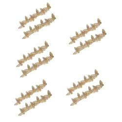 Beaupretty Haarschmuck 10 Stk Schmetterlings-entenschnabel-clip Haarspangen Für Frauen Bandclips Haarwerkzeuge Zum Stylen Frauen Haarspange Blumenklammern Friseurwerkzeug Fräulein Legierung von Beaupretty