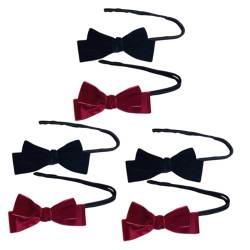 Beaupretty Haarschmuck 6 Stk Bogenkopfschmuck Bowknot- Haar-donut-former Brötchenformer Brötchenmacher Haarknotenwickel Donut-maker Für Haare Haarkrapfen Brot Stoff Fräulein Jahrgang von Beaupretty