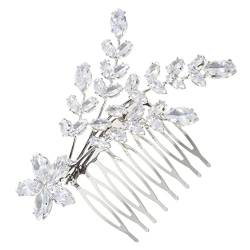 Beaupretty Pony-Kamm Strass-Haar-Accessoires Pony-Haarspange Hochzeitskleid-Accessoires Damen-Haar-Accessoires Haarteil Für Die Braut Haarteile Für Frauen Haarkämme Kopfbedeckung Für von Beaupretty