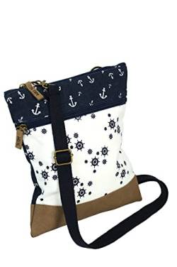 Beauty Thinxx CROSSBAG Tasche Steuerrad & Anker (Navy) von Beauty Thinxx