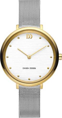 Danish Design Damen Analog Quarz Uhr mit Edelstahl Armband IV65Q1218 von Beauty Water