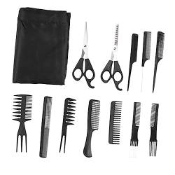 Beavorty 1 Satz 13tlg Zubehör Für Rasiermesser Professioneller Schneidekamm Rattenschwanzkämme Friseur-styling-tools Feiner Schneidkamm Friseursalon Mantel Haarfärbemittel Mann von Beavorty