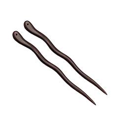 Beavorty 2st Chinesische Haarnadel Aus Holz Für Männer Haarschmuck Für Damen Haarspangen Für Damen Retro-haarnadel Haarnadeln Aus Holz Haar Stick Hölzern Haarsträhnen Fräulein Japan von Beavorty